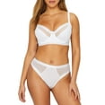 thumbnail image 4 of Women's Pour Moi 15003 Viva Luxe High Leg Brief Panty (White S), 4 of 4