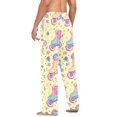 thumbnail image 3 of FORMRS Mens Pajama Pants with Pockets Cotton Sleepwear Lounge Bottoms Sizes S-2XL, Neon Skates, 3 of 7