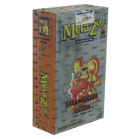 MetaZoo Cryptid Nation - Tribal Theme Deck (Salamander Queen) (2nd Edition)