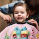 thumbnail image 3 of Haircutting Cape Kids Hairdresser Supplies for Makeup Sessions Polyester Multi Nonstick 1Set, 3 of 3