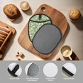thumbnail image 4 of Pofeuu Cute Crocodile Print Silicone Pot Mat Mitten With Hanging Loop Heat Resistant Oven Mitts Non-Slip Bbq Baking Smoking Potholders, 4 of 7