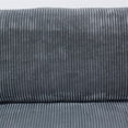 thumbnail image 6 of Dark Grey Corduroy 5-Piece Living Room Sofa Set Left Armchair and Recliner, 6 of 8