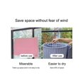 thumbnail image 3 of 1pc Rotating Drying Rack Round Spiral Quilt Sheets Hanger Blanket Hanger Stainless Steel Outdoor Home Balcony Hanger Save Space, 3 of 5