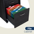 thumbnail image 5 of Techni Mobili Complete Adult Computer Workstation with Cabinet and Drawers, 30" H, Espresso RTA-4985D-ES18, 5 of 18