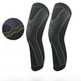 thumbnail image 1 of Rodillera deportiva larga para baile, baloncesto, frío, ajenjo, rodillera para correr, montar, correa extendida, rodillera cálida, 1 of 5