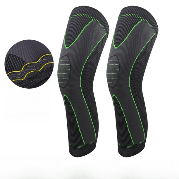Rodillera deportiva larga para baile, baloncesto, frío, ajenjo, rodillera para correr, montar, correa extendida, rodillera cálida