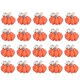 thumbnail image 1 of Juego de colgantes de aleación para pulseras y collares DIY, 20 piezas de dijes de calabaza de Halloween, 1 of 8