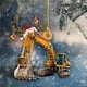 thumbnail image 5 of Yuarrent Árbol de Navidad colgante colgante decoración regalo personalizado camión de bomberos vehículo camión barco excavadora colgante Kits de decoración para fiestas No. 4 Yuarrent HA042991-04, 5 of 6