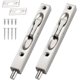 thumbnail image 3 of Cerradura de pestillo de puerta de acero inoxidable, cerradura de pestillo empotrado, cerradura de puerta corrediza para baño, cerradura de puerta para puertas internas externas (d-v2) -8421104169998, 3 of 4