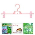 thumbnail image 2 of MasteelfCA 10pcs Plastic Adjustable Pants Clip Pants Shorts Drying Rack Home Clothes Hanger, 2 of 8