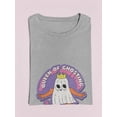 thumbnail image 3 of Queen Of Ghosting T-Shirt Women -Smartprints Designs, Female 4X-Large, 3 of 4