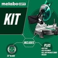 thumbnail image 4 of Metabo C10FCGSM Scie à Mitre Composée de 10 Po, 4 of 5