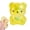 Yellow, variant on 4PCS Bear Squishies Toys Stress Balls for Adults, Slow Rising Bears Ball for Stress Relief, Cute Animal Shape Ball, Party Favors Easter Basket Stuffers for Teens Adults