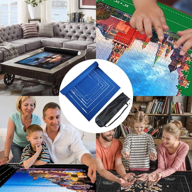 Tapis de Casse-Tête de 3000 Pcs, Tapis de Rangement pour Casse-Tête, Tapis de Casse-Tête Enroulable Tapis de Casse-Tête de 3000 Pcs, Tapis de Rangement pour Casse-Tête, Tapis de Casse-Tête Enroulable