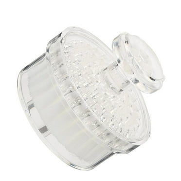 Face Brush Massage Tool Exfoliating Scrubber Manual Facial Portable Outdoor White