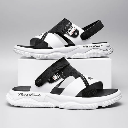 

Cathalem Dudes Mens Sandals Men S 2023 Summer New Soft Bottom Outerwear Sandals And Slippers Casual Men s Slip on Sandals Size 13 Black 9