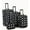 Gray, variant on Rockland Luggage 4 Piece Escape Softside Luggage Set