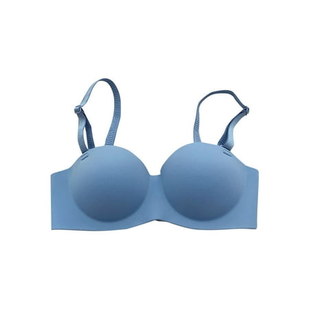 

Cptfadh Underwear For Women Pajamas Womens Clothes Womens Solid Color Glossy Underwear Small Chest Gathered Top Comfortable Breathable No Steel Ring