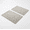 Grey, variant on TRITEX 16" x 24" Microfiber Solid Bath Rug, Gray