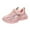 Pink, variant on Otqutp Little Kid Autumn&nbsp;Shoes&nbsp; Spring and Autumn Children Sports Shoes for Boys and Girls Thick Bottom Non Slip Back Lace Up Mesh Breathable and Comfortable Shoes