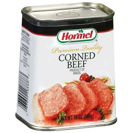 (2 Pack) Hormel Corned Beef, 12 Oz (Best Cut Corned Beef Brisket)