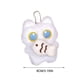 thumbnail image 4 of Muñeca de Juguete Colgante de Ojos Grandes Y Blanco Que Cuelga Ornamento Llavero para Llaves Y Bolsos, 4 of 6