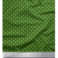 thumbnail image 1 of Soimoi Green Cotton Duck Fabric Cookies Food Decor Fabric Printed Yard 56 Inch Wide, 1 of 5