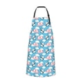 thumbnail image 2 of Lsque Panda Flying in the Sky Waterproof Apron Chef Aprons for Men Heavy Duty Chemical Work Apron Extra Long Grilling Aprons with Adjustable Bib Apron, 2 of 9