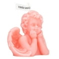 thumbnail image 4 of Decorative Candle, Long Lasting Durable Beautiful Angel Candle Soy Wax Scented Multipurpose  For Bedroom One Hand On Cheek White,One Hand On Cheek Pink,Two Hand On Cheek White,Two, 4 of 8