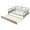 Gray, variant on Tcbosik Full Size Wooden Daybed with Twin Trundle Bed for Living Room, White
