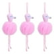 thumbnail image 1 of 3 UNIDS Adorable Flamingo FLAMINGO BOLAS BAJAS DE BAJA DE DUCHA MALLO POUFS Sponges Bubble Meshes, 1 of 6