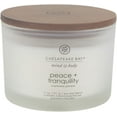 thumbnail image 1 of Chesapeake Bay Candle Scented Candle Peace + Tranquility (Cashmere Jasmine) 3-Wick Coffee Table Jar, 1 of 3