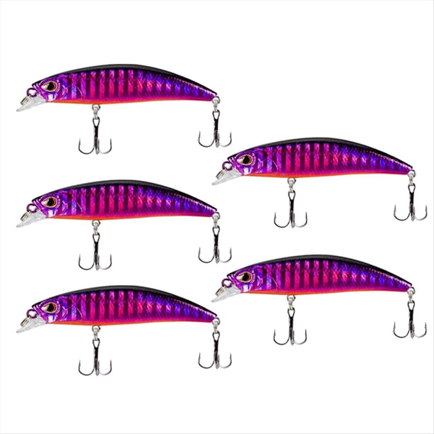 NO.9 Señuelo de Pesca con Cebo Duro Colorido Que Se Hunde 6,8 Cm/4 G con Acción de Vibración y Hundimiento para Cebo de Pesca
