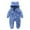 Blue, variant on XEGLSBU Snowsuit Toddler Boy 3T Baby Girls Boys Bear Warm Thick Snowsuit Hooded Coat Jumpsuit Toddler Snowsuit Waterproof 3T Pink Size 18-24 Months