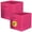 Hotpink, variant on PinkSheep Collapsible Fabric Cube Storage Bins, Foldable Storage Cubes Organizer Bins Basket(13" x 13"), Hotpink, 2 Pack