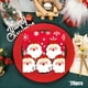 thumbnail image 1 of Servilletas navideñas de Papá Noel | Servilletas de papel navideñas | Paquete de 20 servilletas verdes para cenas festivas | 16,5 x 16,5 cm, decoración ecológica para fiestas, 1 of 5