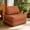 Orange, variant on Leumius Folding Sofa Bed,Corduroy Fabric Convertible Sleeper Sofa Chair with Back Support and Pillow,Boneless Foldable Mattress Futon Chair Bed Floor Sofa for Living Room Bedroom,Pink