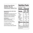 thumbnail image 6 of (6 pack) King Arthur Baking Company, Non-GMO Project Verified and Gluten Free Fudge Brownie Mix, 17 oz Box, 6 of 13