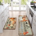 thumbnail image 2 of Farmhouse Kitchen Rugs [2 PCS] Anti-Fatigue Kitchen Mats for Floor Farm Rooster Kitchen Rug Non-Slip Washable Waterproof Cushioned Comfort Standing Mat for Home/Office, 18''''x30''''+18''''x48'''', 2 of 6