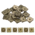 thumbnail image 1 of Uxcell 30 Juegos de Botones de Broche Magnético, Cierres Magnéticos de Ciruela [Bronce, 18mm], 1 of 7