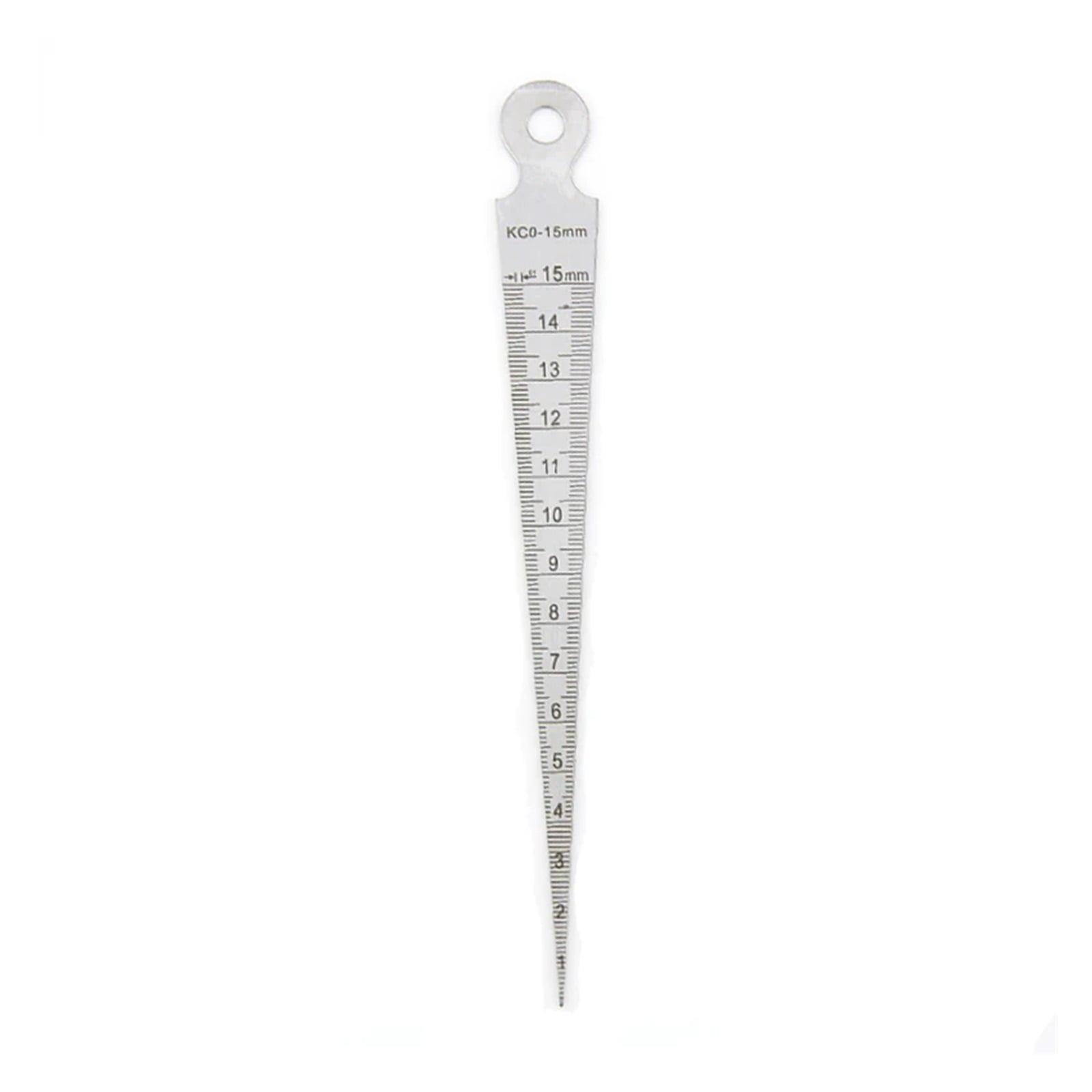1-15mm Wedge Feeler Gauges For Measurement Clearance Ruler Gap Ruler Filler Gauge Measuring Probes Thickness Meter Steel Ruler ,Easy Identification