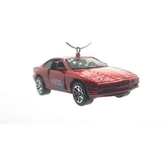 Christmas Ornament for BMW 850i Red