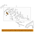 thumbnail image 2 of For Ford Escape 2013 14 15 16 17 18 2019 Fender Brace Driver Side | Energi | CAPA | FO1244115 | CP9Z16A023B, 2 of 4