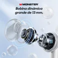 thumbnail image 3 of Monster Airmars Xkt12 Audífonos Inalámbricos In Ear Color Rosa, 3 of 3