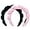 Black-Pink, variant on Spa Headbands for Washing Face or Facial Makeup Headbands Bubble Skincare Headbands Drunk Elephant Terry Cloth Puffy Headbands for Mask Skin Treatment