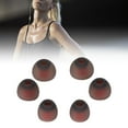 thumbnail image 1 of Puntas de Repuesto ANGGREK para Auriculares Almohadillas de Silicona Intercambiables Multiusos Gris Rojo, 1 of 8