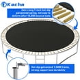 thumbnail image 5 of Kacho Trampoline 12FT 14FT, 1200LBS Trampoline for Adults and Kids, Trampoline with Enclosure Net, Ball, Ladder, Backyard Trampoline with Basketball Hoop, No-Gap Design Outdoor Trampoline, Green, 5 of 9