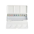 thumbnail image 3 of 2025 New Schmincke Akademie Aquarell solid 9 color half pans set white plastic box student acuarela pigments drawing, 3 of 4
