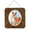 Red & White, variant on Red & White Basenji Wall or Door Hanging Prints
