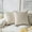 Cream,18 x 18-Inch, variant on Ksopiavobs Pack of 2 Corduroy Decorative Throw Pillow Covers 22x22 Inch Soft Boho Striped Pillow Covers Modern Farmhouse Home Decor for Spring Sofa Living Room Couch Bed Yellow